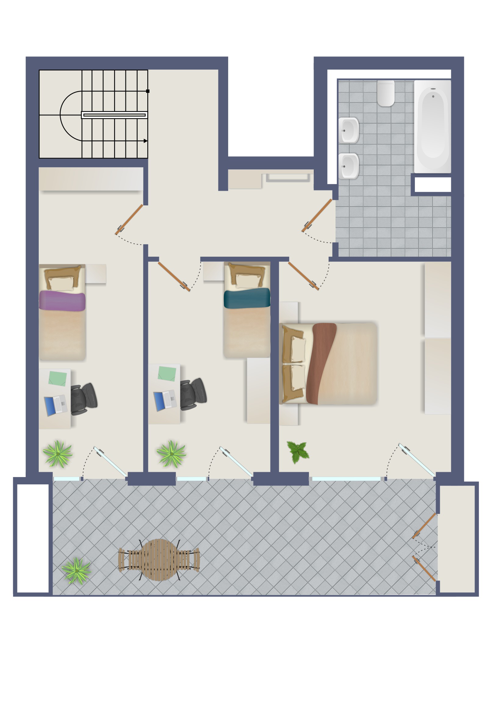 Grundriss OG