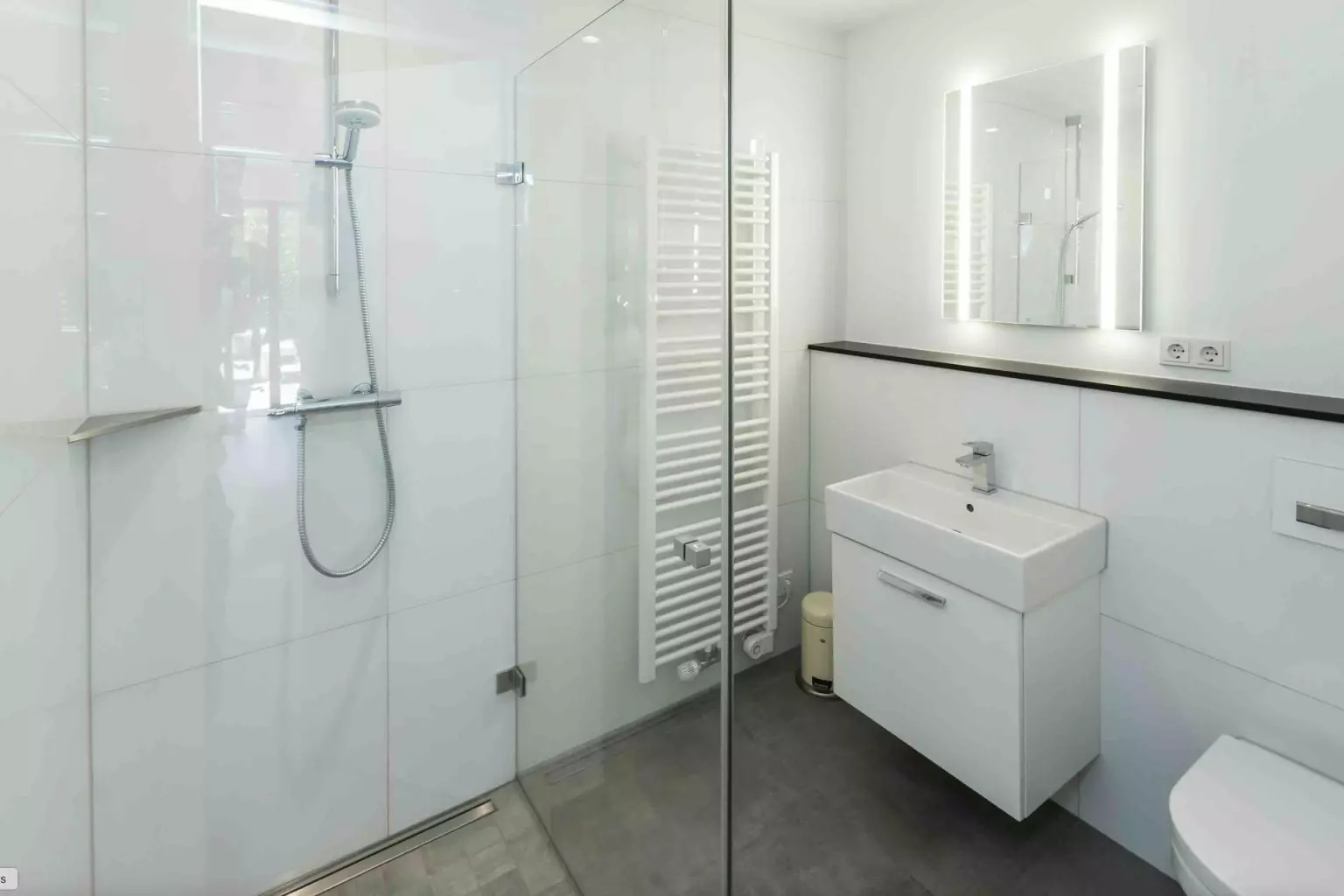 Duschbad im EG – Gartenmaisonette am Heerdter Busch