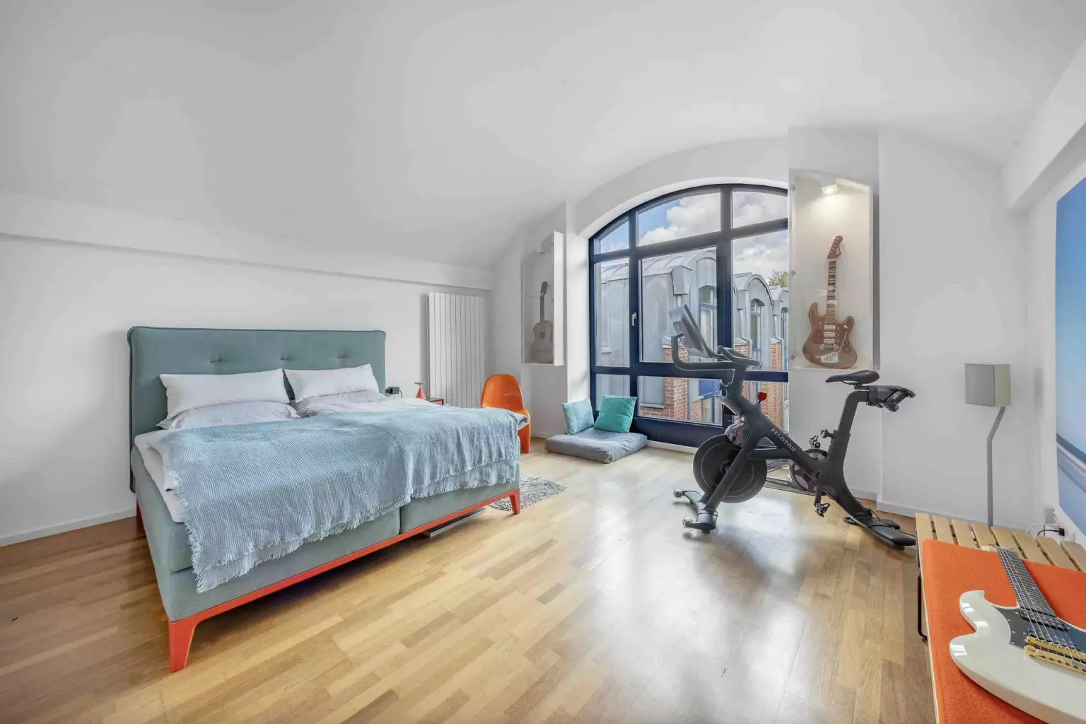 Elternschlafzimmer im 2. OG – Lofthaus