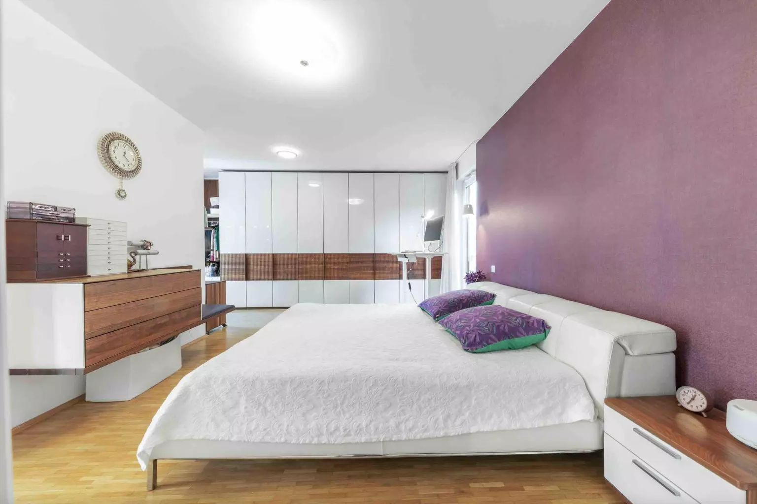 Schlafzimmer – Moderne Terrassenwohnung