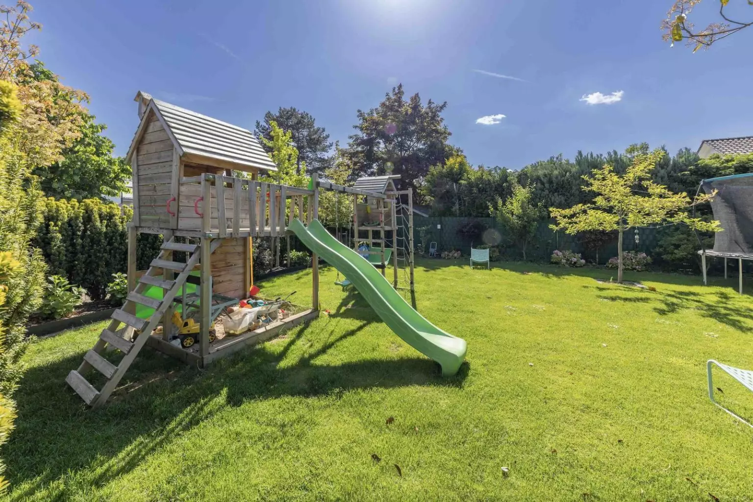 Garten der Villa in Hilden